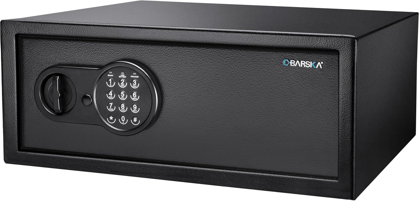 Barska Digital Keypad Home & Office Steel Security Safe Lock Box with Deadbolts - 1.2 Cu Ft Standard