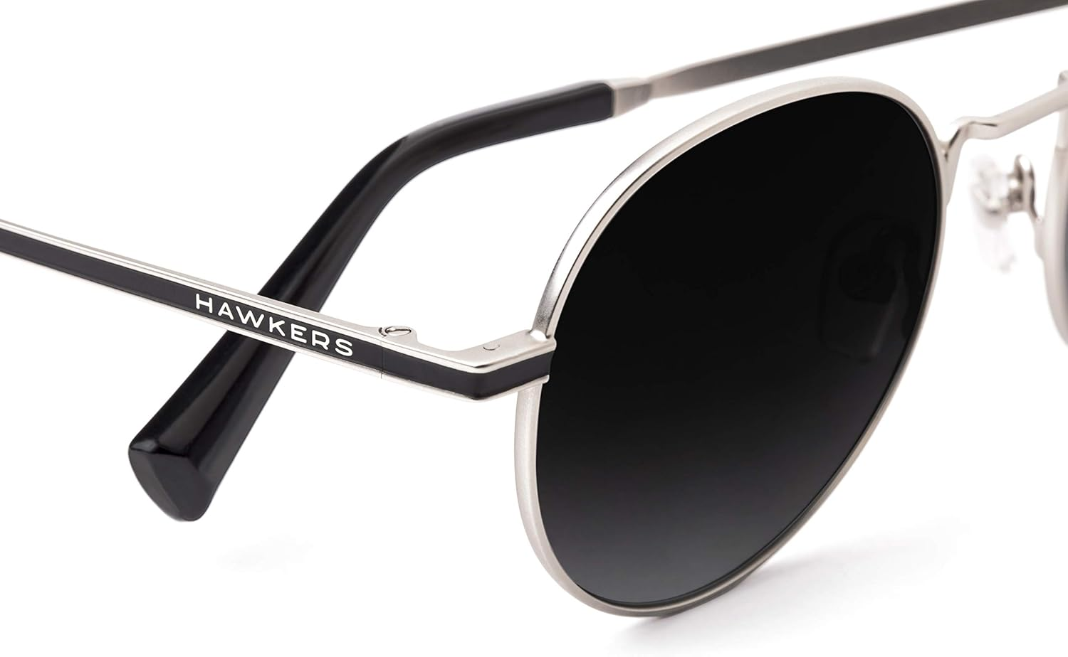 HAWKERS Sunglasses for Men and Women - Protection UV400 - MOMA Model - Rounded Sunglasses - Multicoloured image number 5