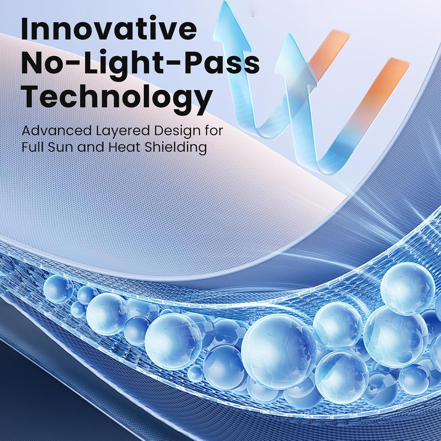 Windshield Sunshade for Hyundai Tucson 2022 2023 2024 2025 - Innovative No-Light-Pass Technology, Mirror Cut-Out, Blocks 99% UV Rays, Fade-Resistant, Easy-Fold Tucson Windshield Sun Shade image number 3