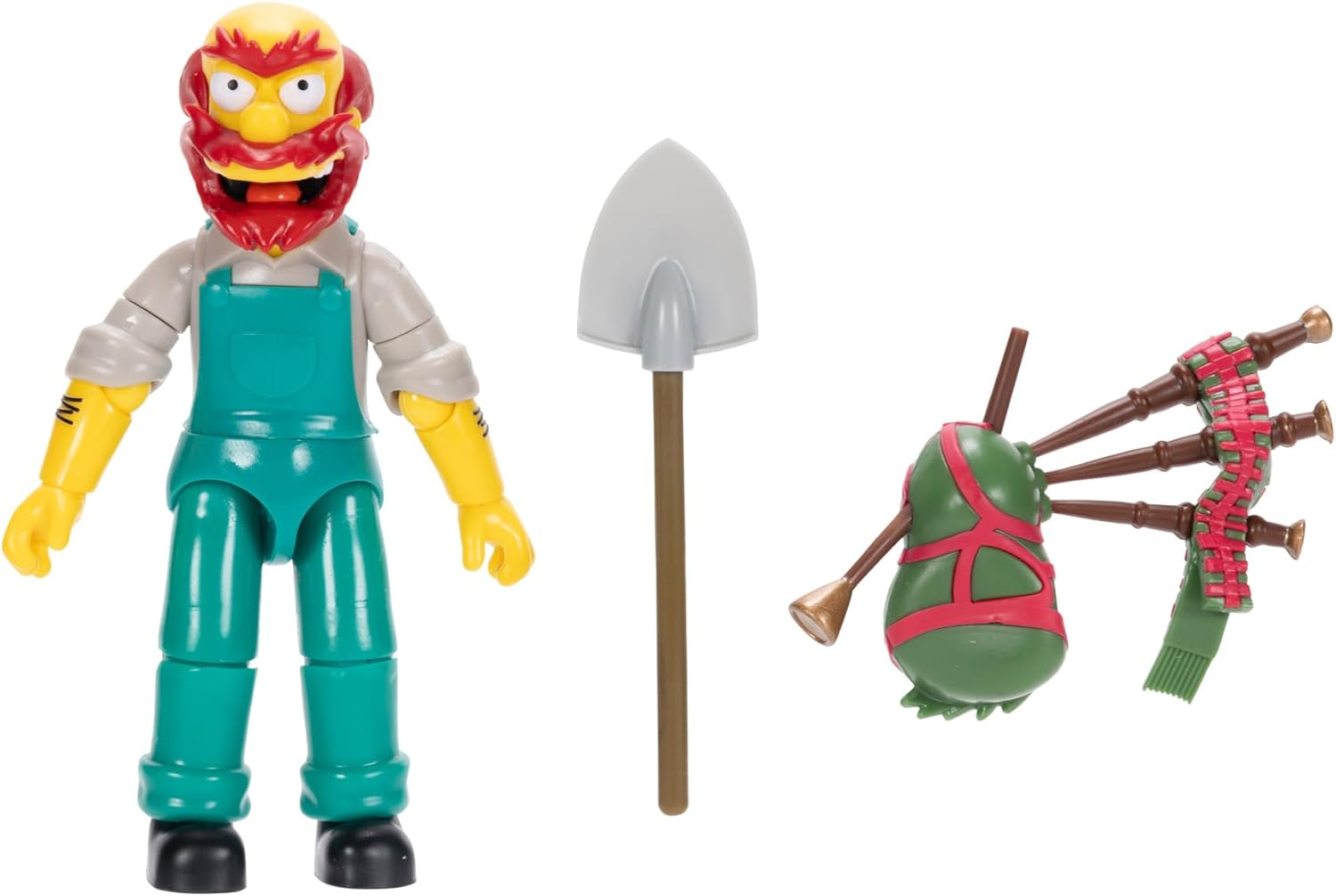 The Simpsons 5" Groundskeeper Willie Collectible Action Figure