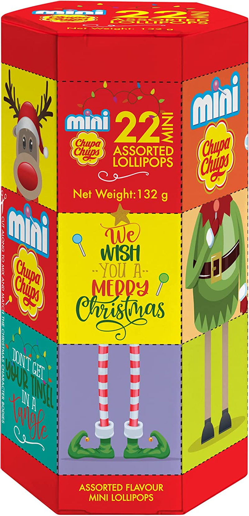 Chupa Chups Mini Lollipops Tube, 22 Lollipops image number 2