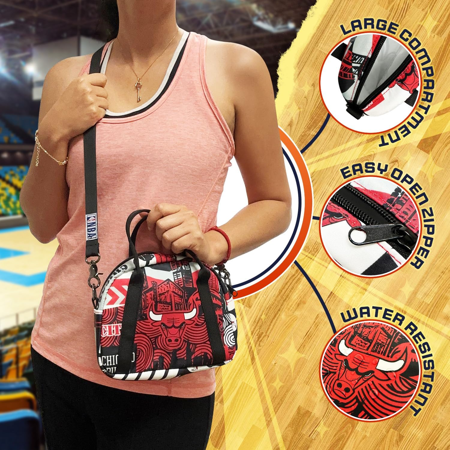 Pro Specialties Group Chicago Bulls Bags - Fanny Pack image number 4