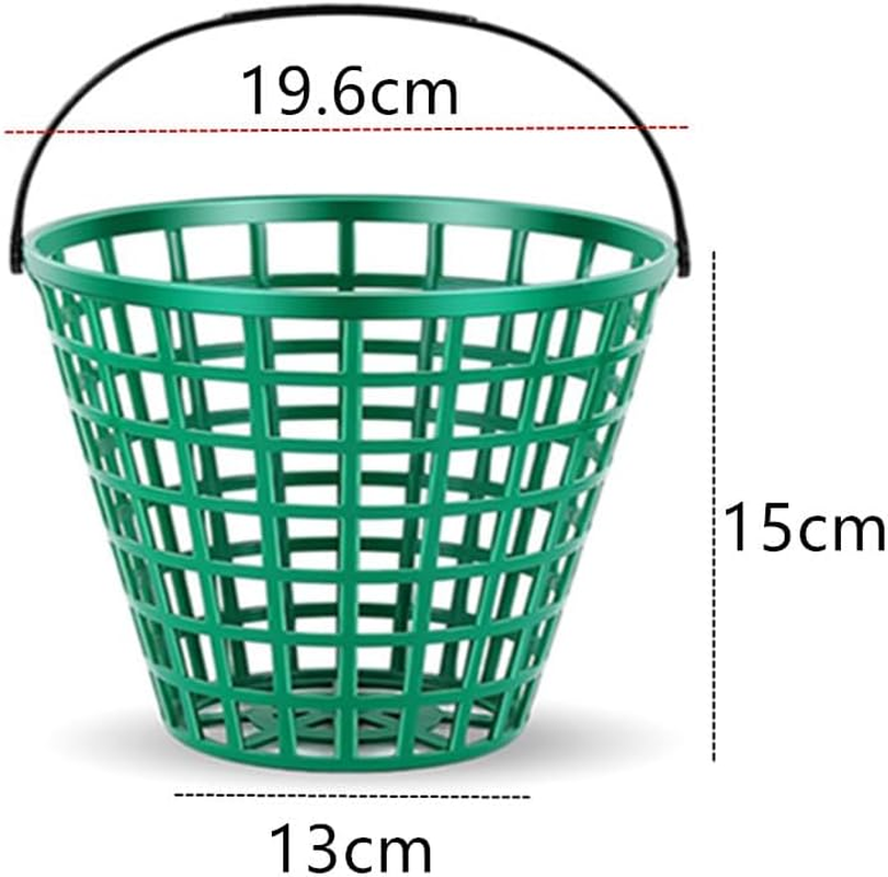 Golf Ball Basket,Golfball Container,Golf Basket Golf Ball Container Ball Bucket,Practical Golf Accessories,Portable Golf Ball Storage Container for Golf Balls for Golf and Tennis