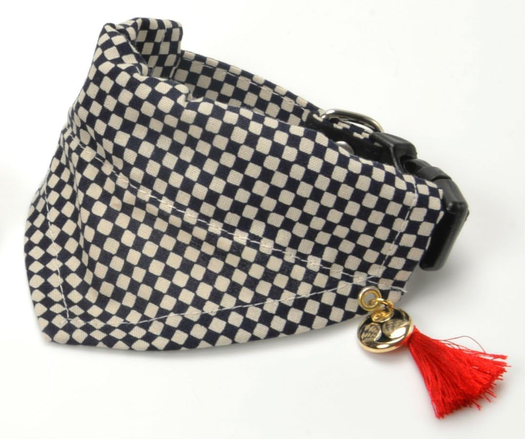 Dog Amo.K 940067-1 Bandana, Checkered S-NAV