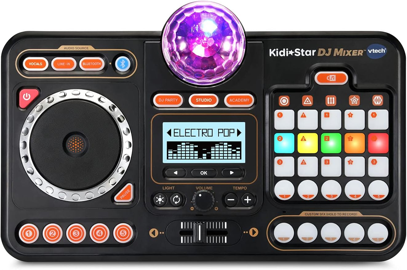 Vtech Kidistar DJ Mixer Black - Black image number 4