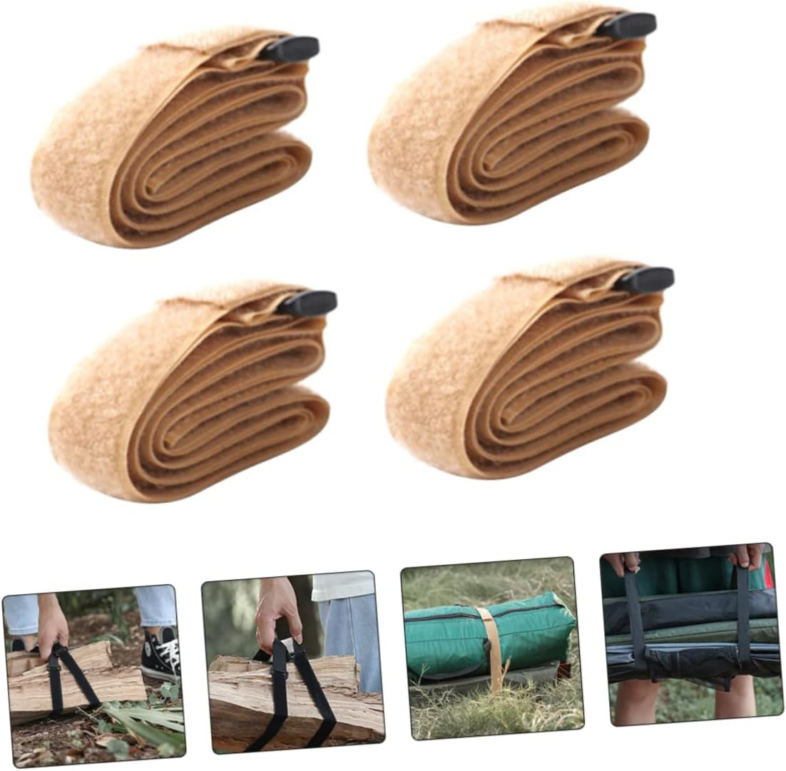 Beavorty 16Pcs Luggage Straps for Camping and Travel Bundling Belts Adhesive Buckle Suitcase Straps for Secure Packing Random Color image number 3