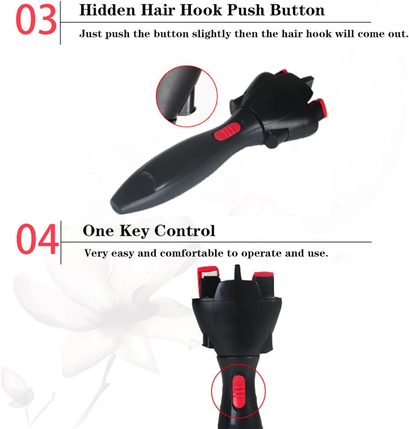 Electronic Qui Twist Hair Braiding Tool Automatic Hair Braider Machine Braid Maker DIY Magic Hair S Ling Tools image number 6