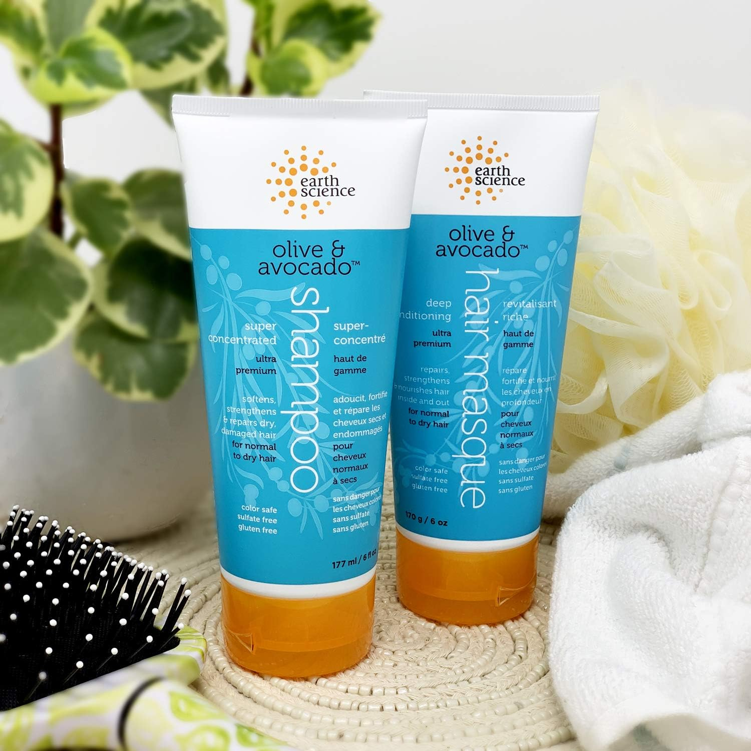 Earth Science - Shampoo Deep Conditioning Olive & Avocado - 6 Oz. image number 4