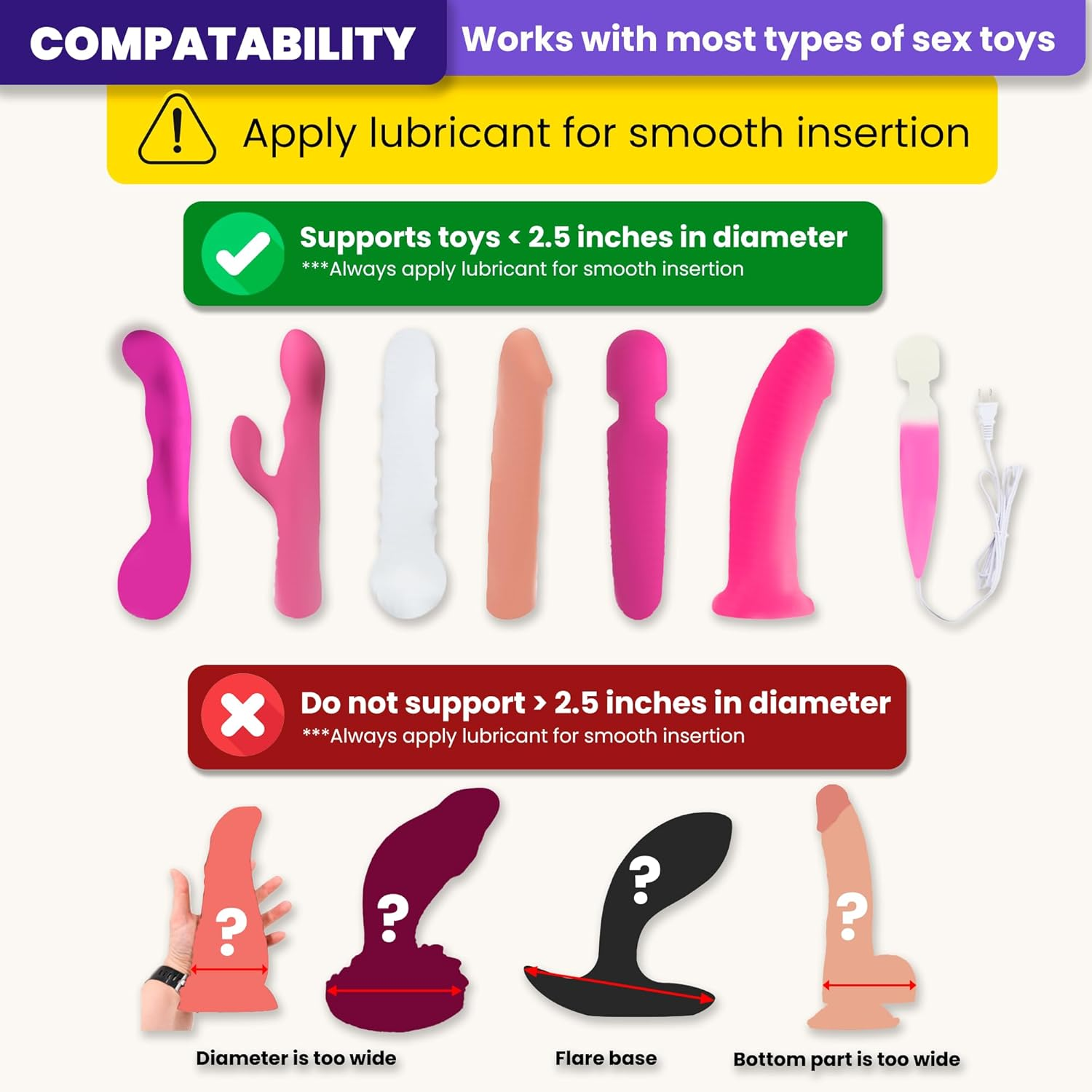 Tissi Dildo Mount Pillow Sex Position for Adults Toys Women Chair Toy Couples Black image number 3