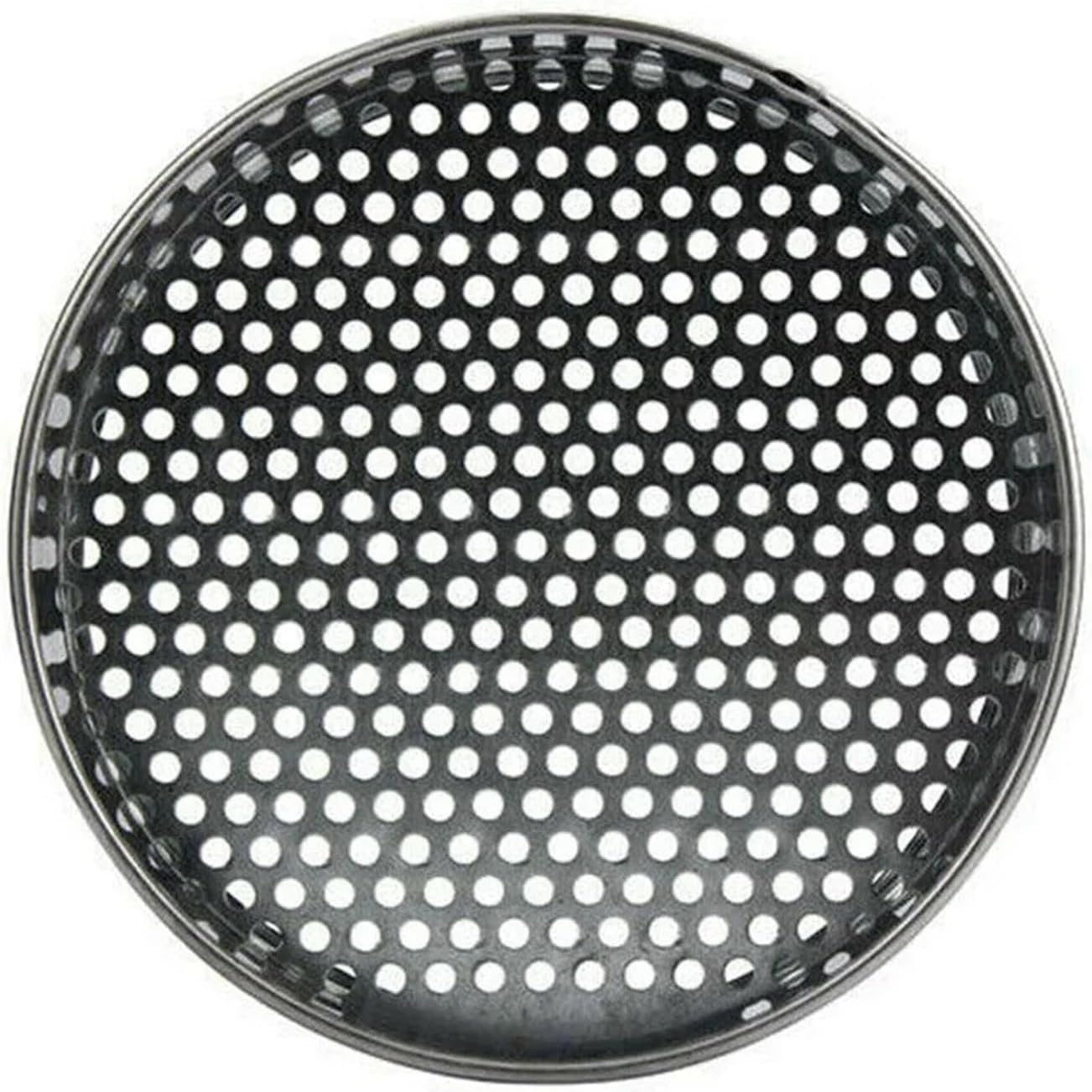 Garden Sieve 1Pc Gardening Metal Home Garden Plants Riddle Soil Sieve Mesh Separating Coarse Materials Garden Supplies 6/7/12Mm Flour Sifter for Baking(Round Hole 6Mm) image number 2
