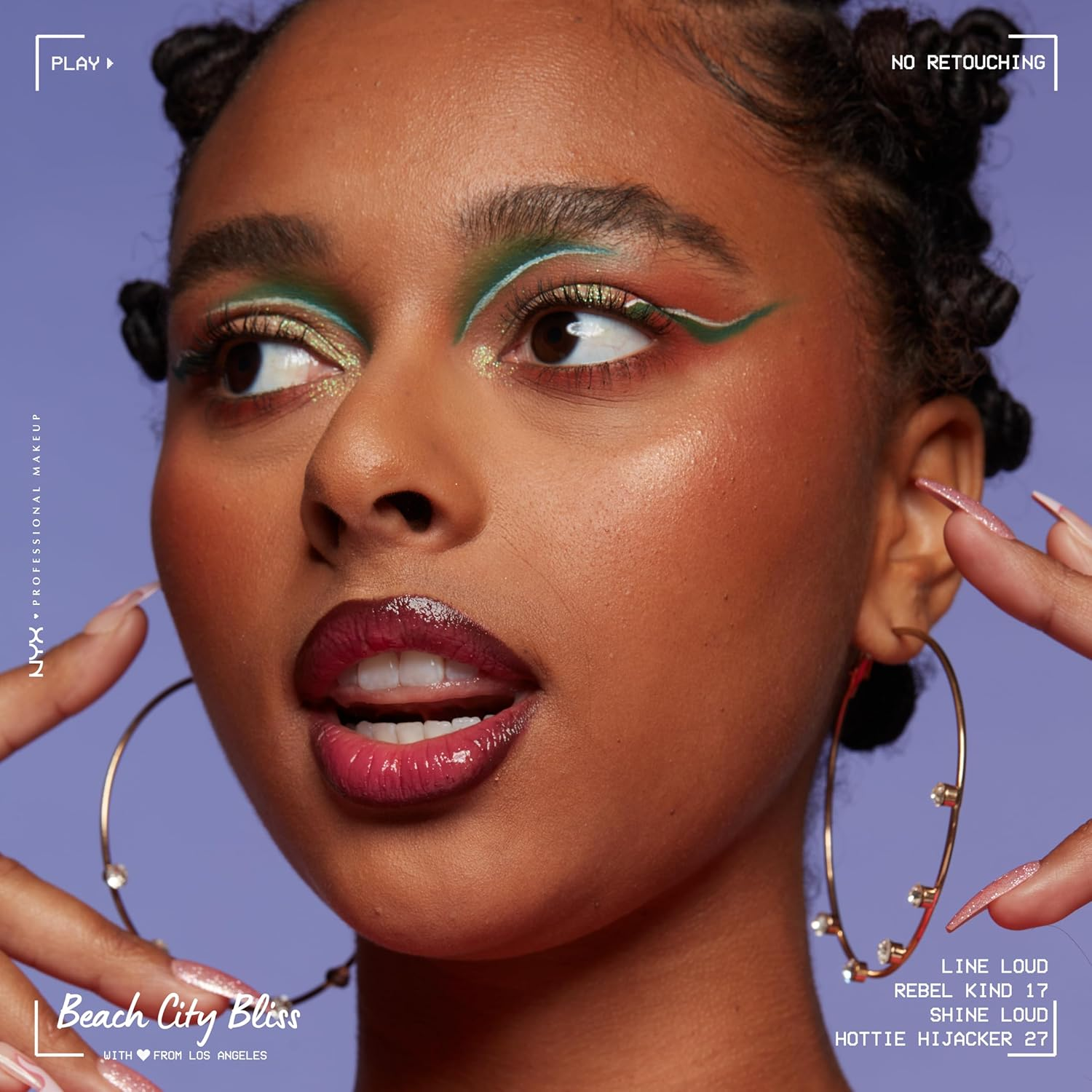 NYX Professional Makeup Lip Liner, Matte Finish, Kiss- and Colourfast as Well as Smudge-Proof, Long-Lasting, Line Loud, 17 Rebel Kind image number 4