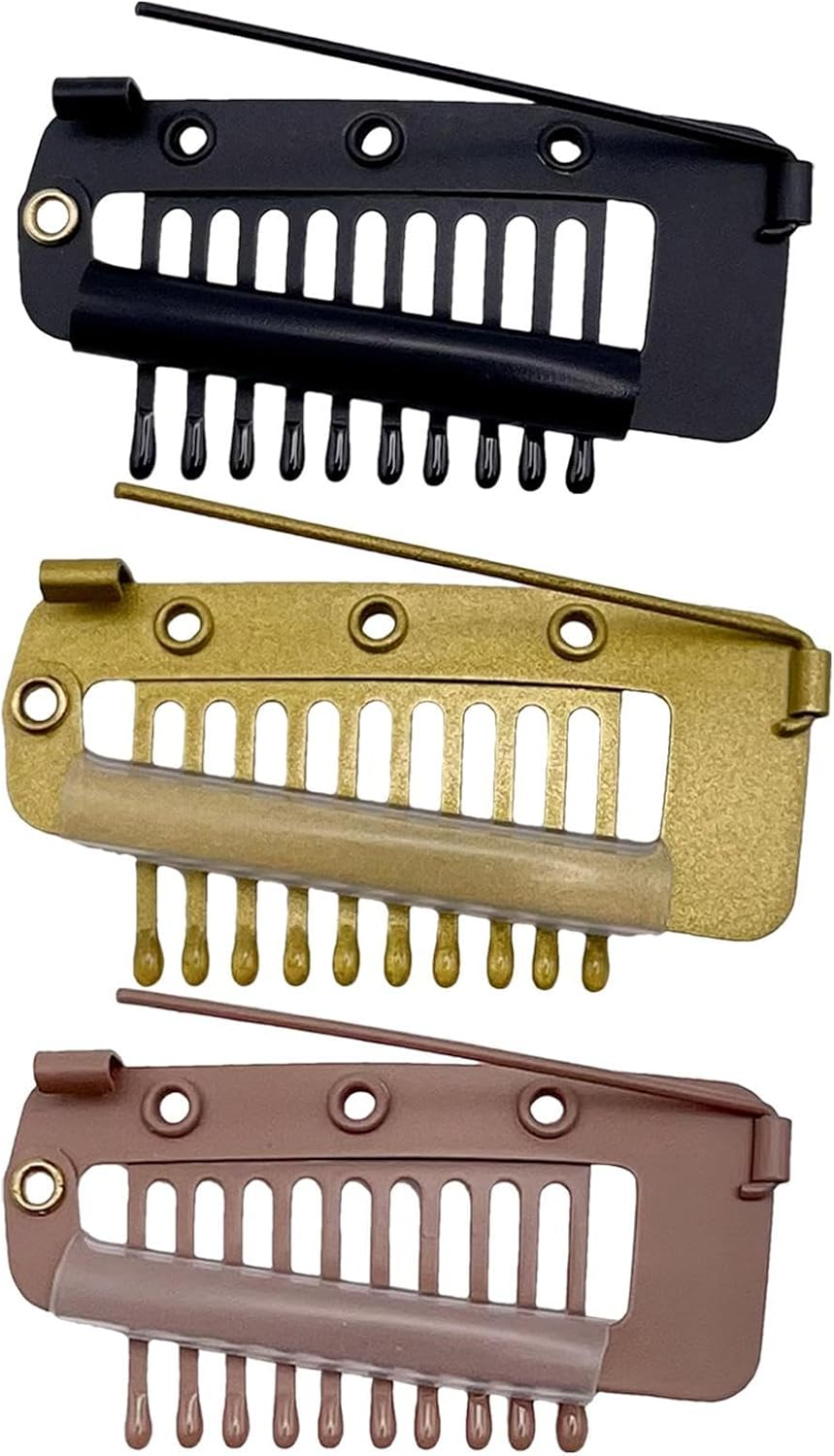 Chunni Dupatta Clip with Safety Pins | Hair Chunni Clips with Safety Pins | Strong Chunni Clip | Easy to Use Hair Extension Clips | Wig Clips for Hair Extensions for Women