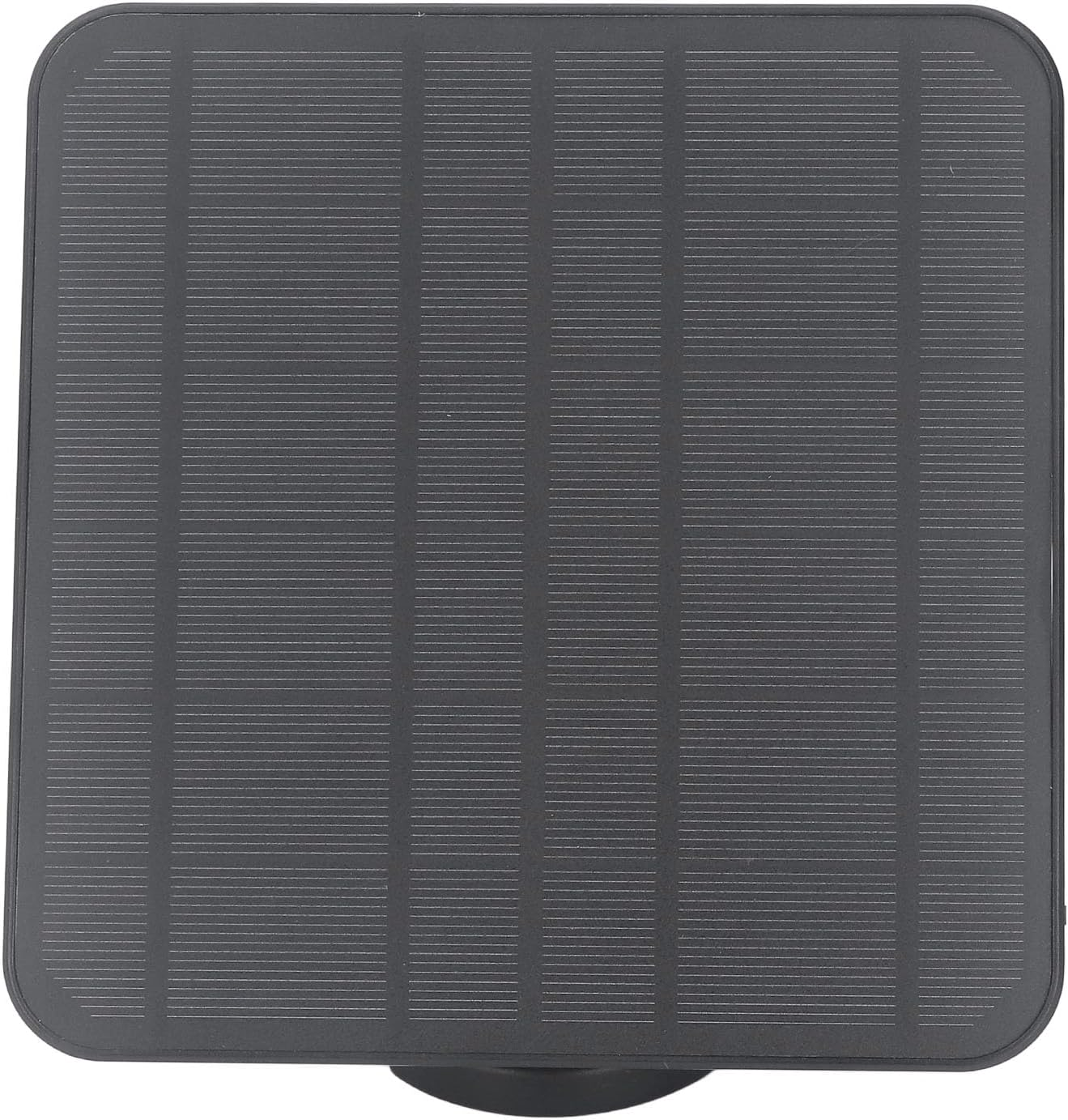 Solar Panel for Outdoor Security Camera, 12W Solar Panel for Ring Spotlight Camera, for Stick up Cam Battery, IP65 Weatherproof Solar Powered, Wall Mount (Black) - White image number 4