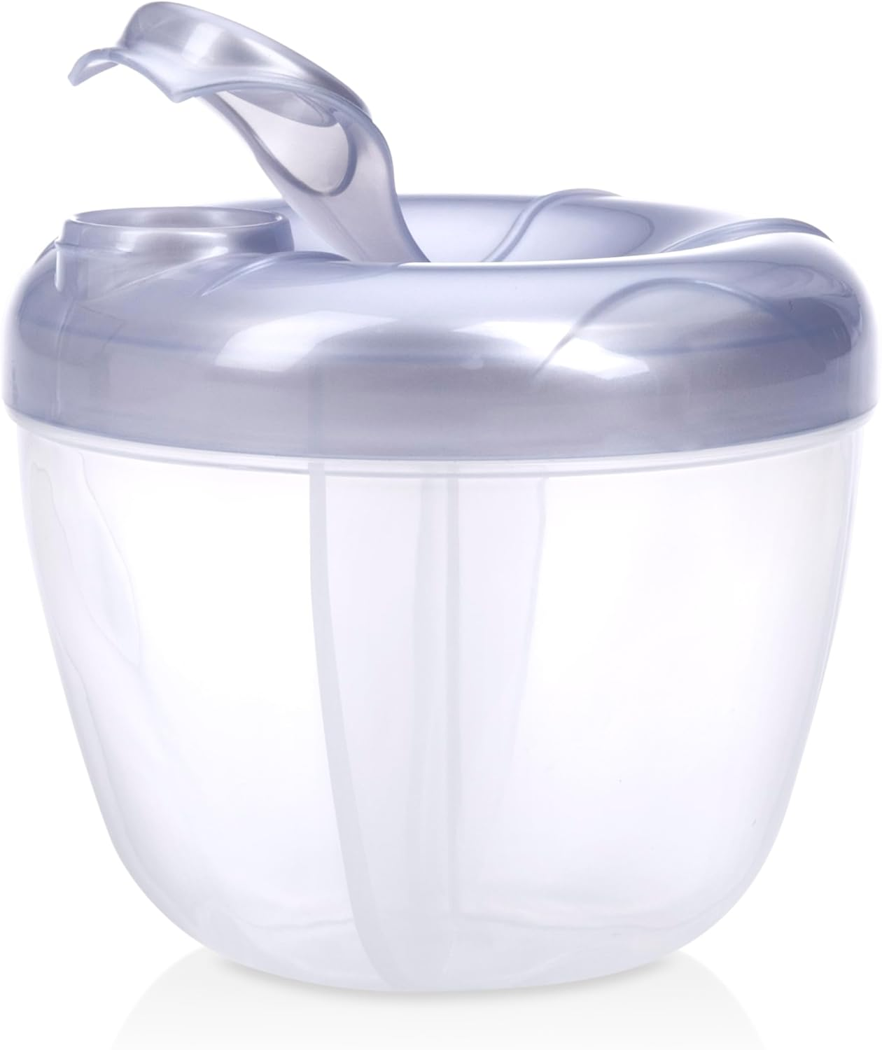 Nuby Powder Formula Dispenser - Pre-Portioned Baby Formula Container for Travel - Snap-On Cap, 4 Compartments - for Infants image number 3