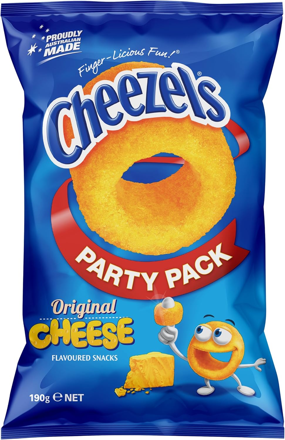Cheezels Regular Cheese 190G image number 3