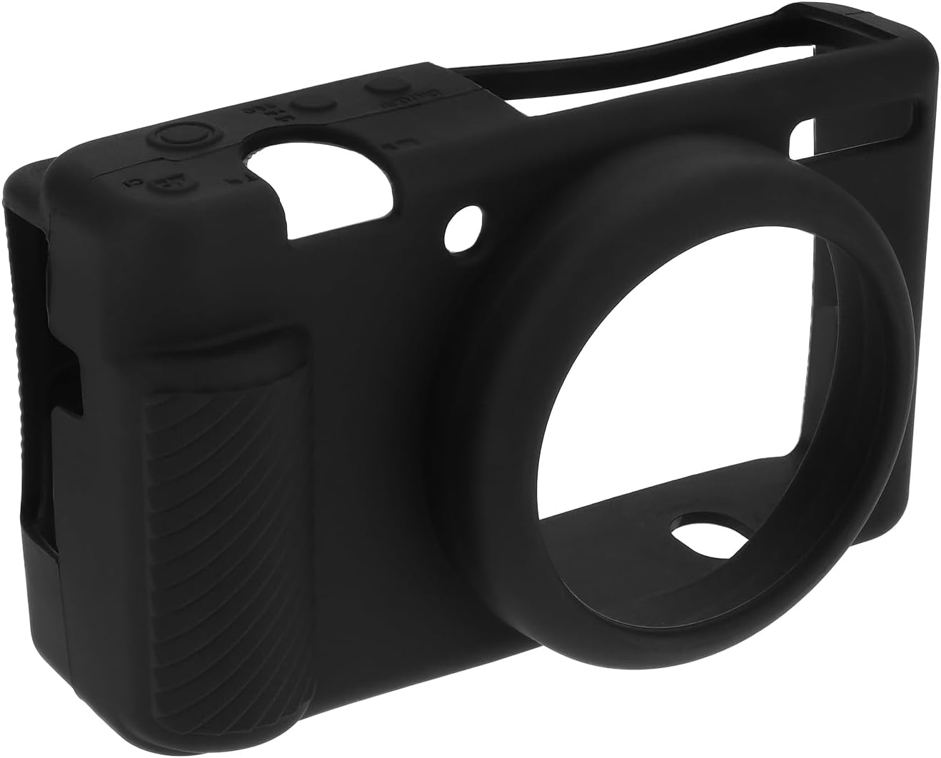 Briny River Camera Soft Silicone Protective Case Lightweight Camera Protective Cover Compatible with Sony ZV1F ZV-1F ZV-1 II, Black image number 3