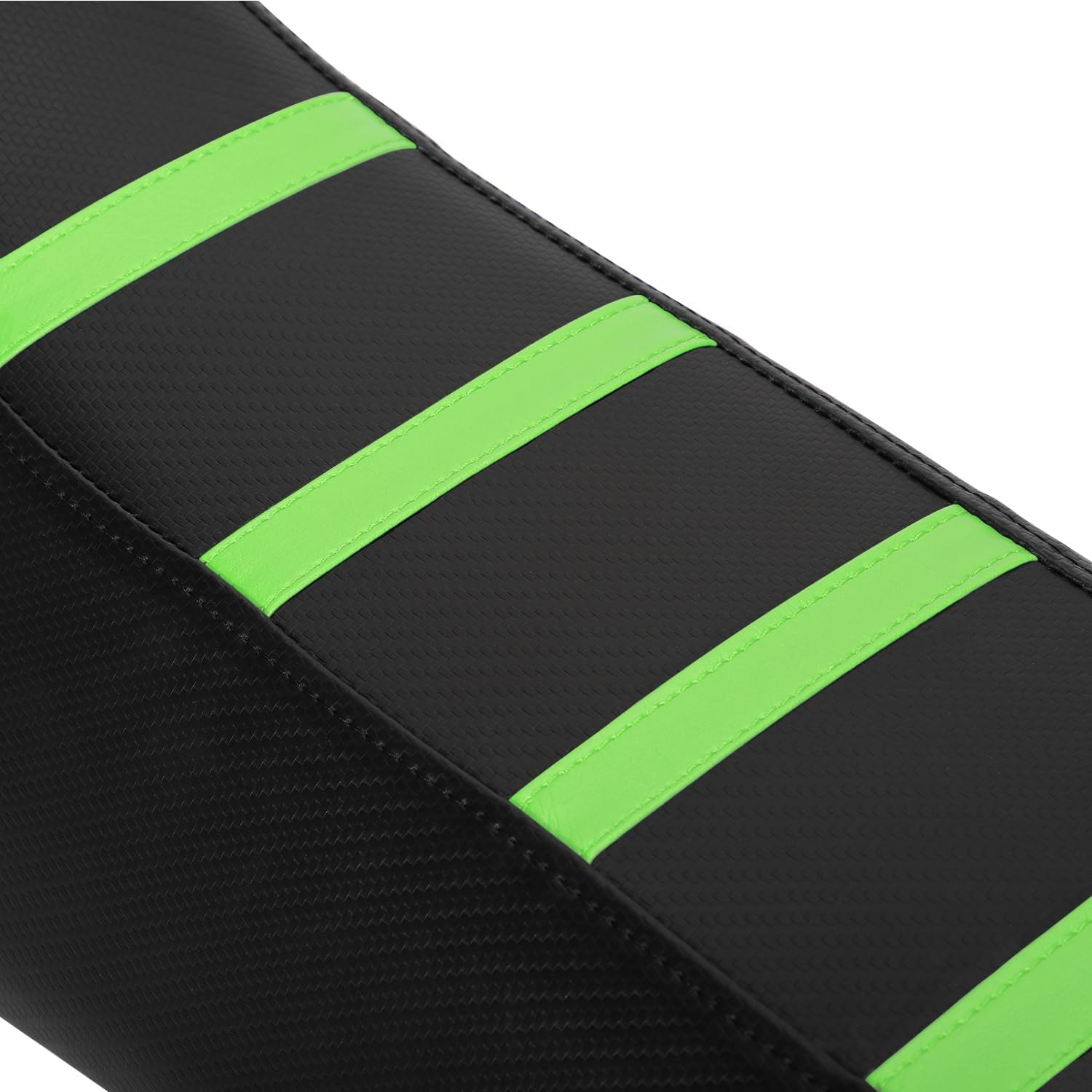 USTPO Ribbed Dirt Bike Seat Cover Gripper Soft for KLX 140 KLX140 KLX140G KLX140L KLX140R KLX140RF 2015-2024 Pit Bike Non-Slip Surface Protector Green image number 4