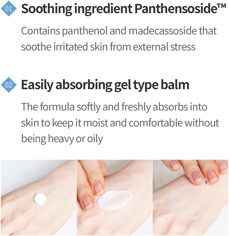 Etude House Soonjung 5-Panthensoside Cica Balm 1.4 Fl. Oz. (40 Ml) (21 AD); Hypoallergenic, Skin Relaxing and Soothing Mild Balm for Sensitive Skin, Panthenol image number 3