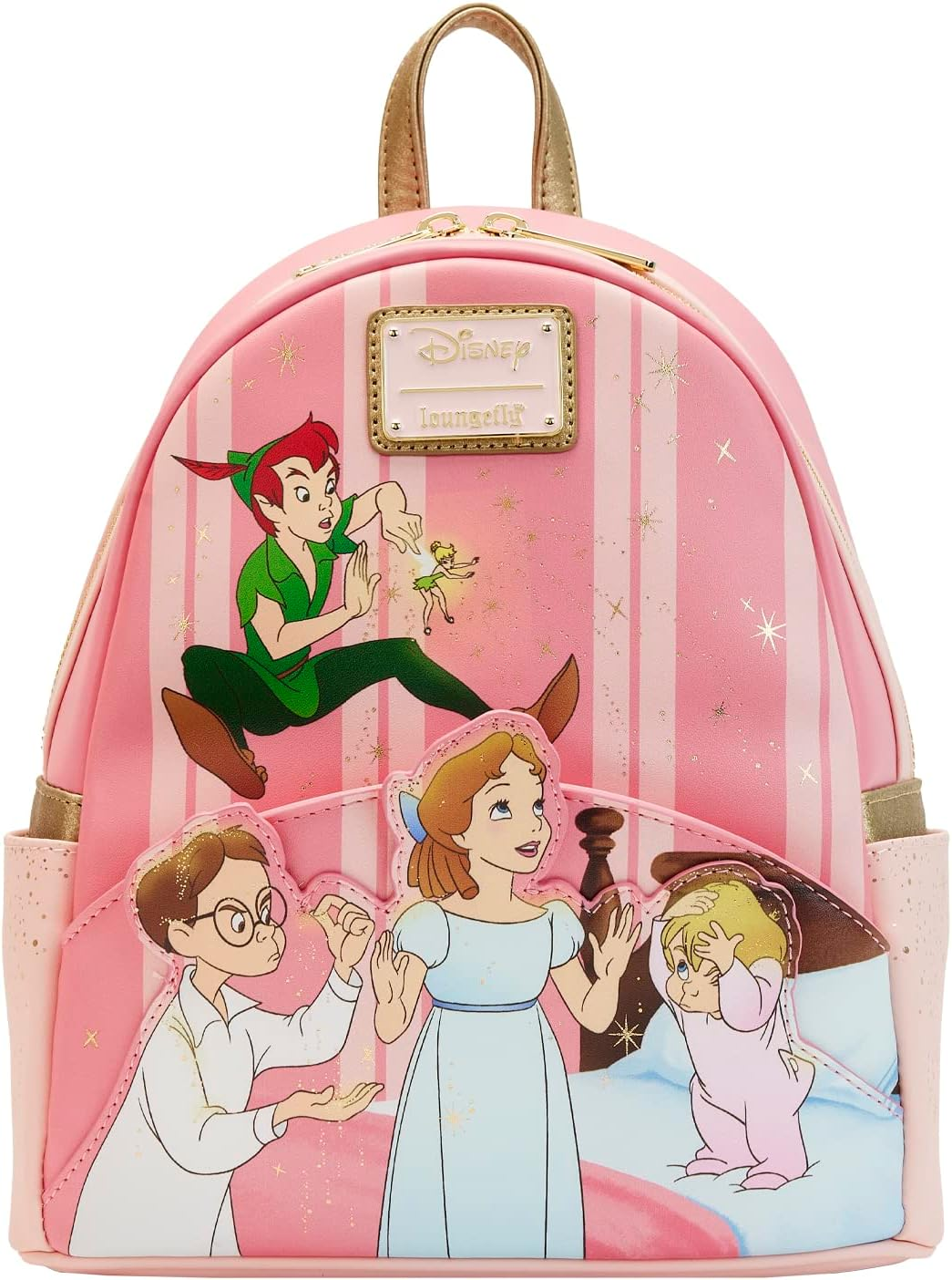 Loungefly Disney Peter Pan You Can Fly Mini Backpack image number 2