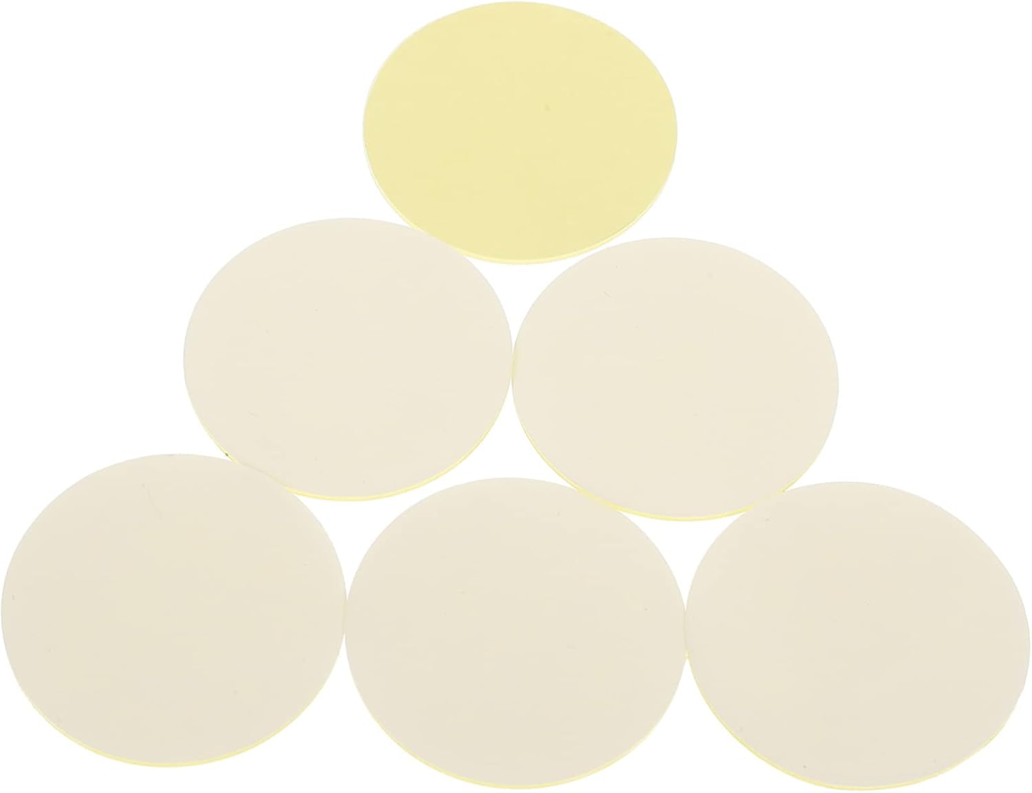 KICHOUSE Self Adhesive Double Sided round Pads Little Yellow Base Film Mounting Tape for Cars image number 6