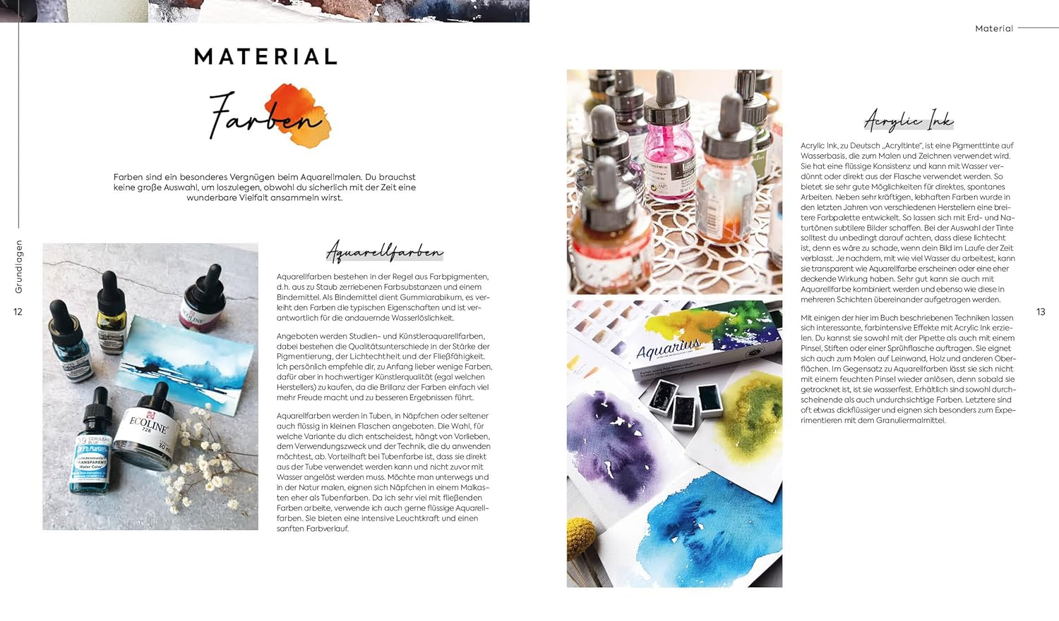 Aquarell Landscapes: Innovativ, Schnell Und Beeindruckend Malen: Mit Der Loose-Watercolor-Technik Atmosph&auml;rische Landschaften Entstehen Lassen image number 5