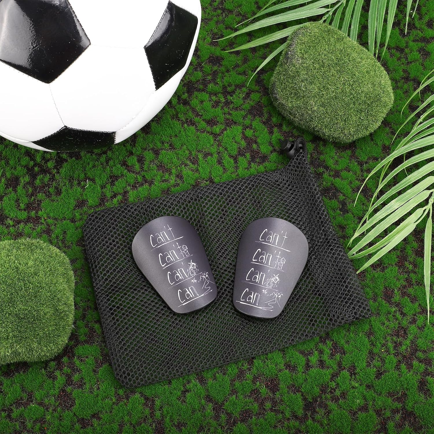 2Pcs Soccer Shin Guards, Mini Shin Guards Extra Small Football Shin Pads Protective Equipment Shin Protection for Youth Adults Kids Boys Girls Athletes image number 4