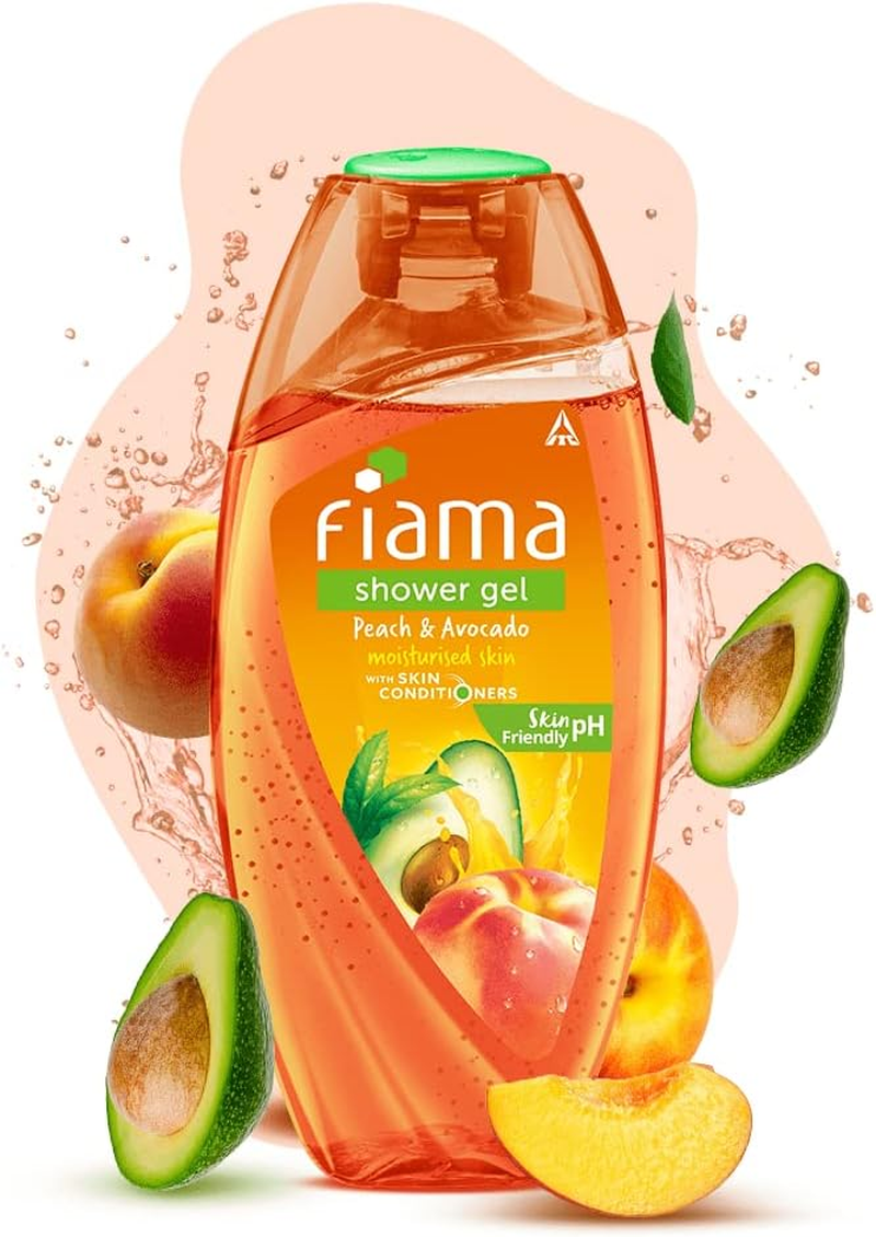 Fiama Di Wills Peach and Avocado Deep Moisturize Shower Gel, 250Ml image number 2