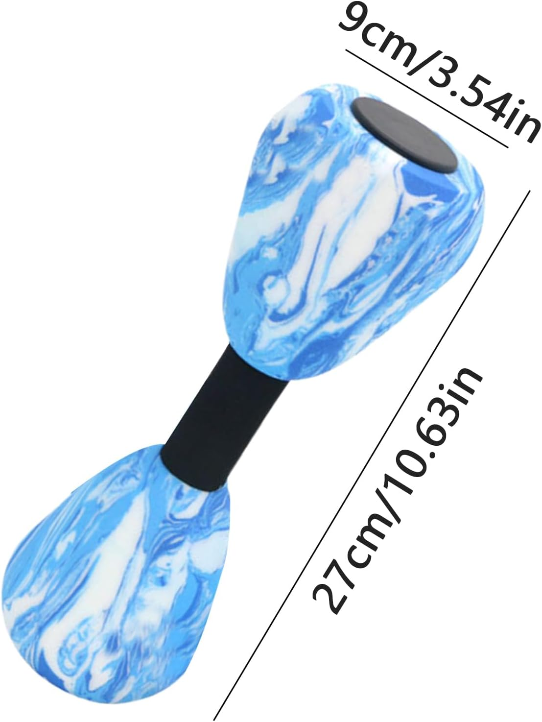 Aquatic Dumbells,Foam Water Weights Aerobic Exercise Fitness Equipment Dumbbells, Aerobics Exercise Equipment,Pool Swimming Training,Aqua Aerobics for Home & Gym Workouts image number 3