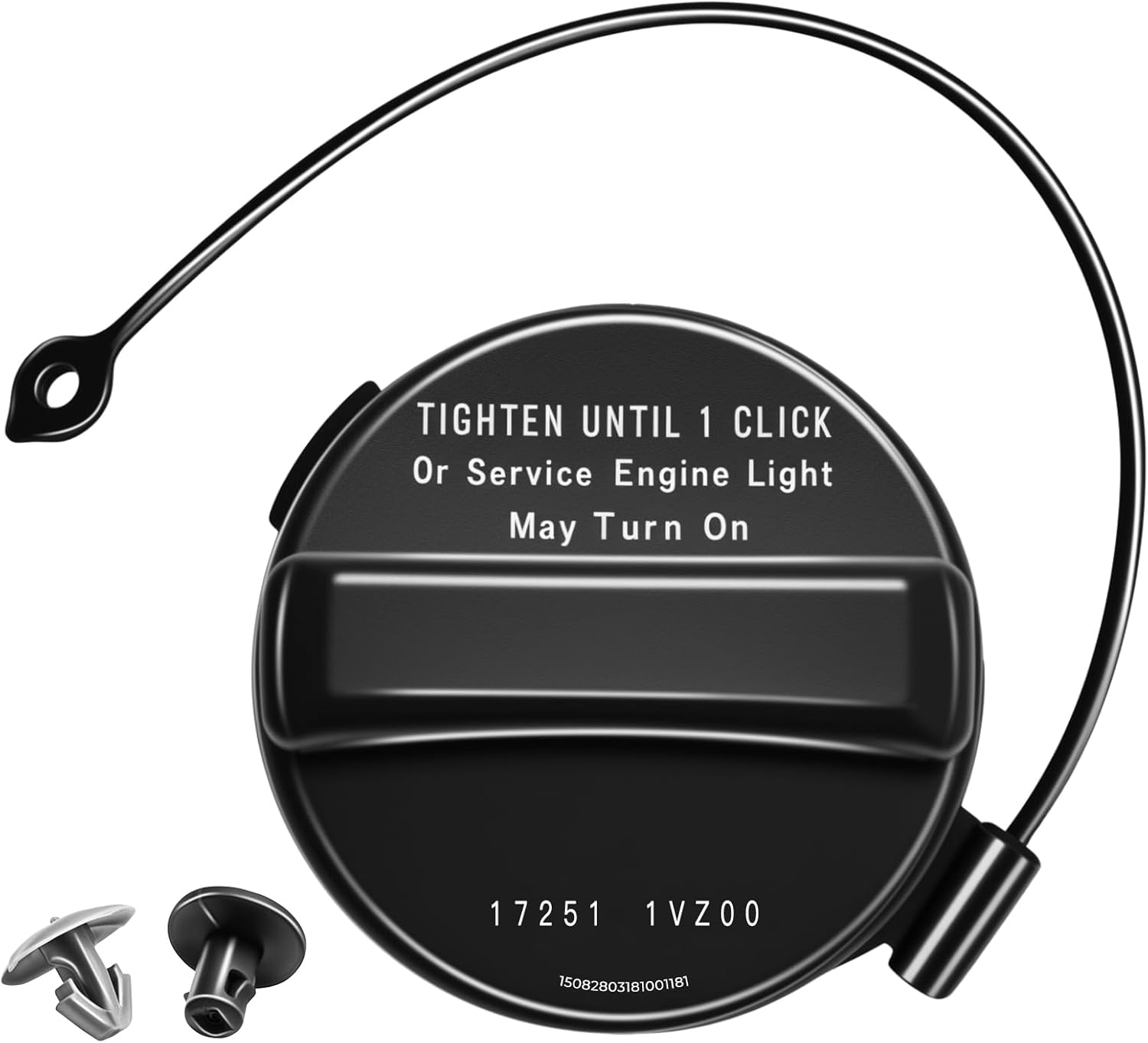 Gas Cap, Fuel Cap for Nissan Infiniti, 2013-2018 Altima, 2015-2020 Murano, 2012-2019 Versa, 2013-2019 Pathfinder, 2014-2020 QX60, 2013 JX35, 2014-2019 Versa Note, 2012-2019 Frontier, 17251-1VZ0D image number 5