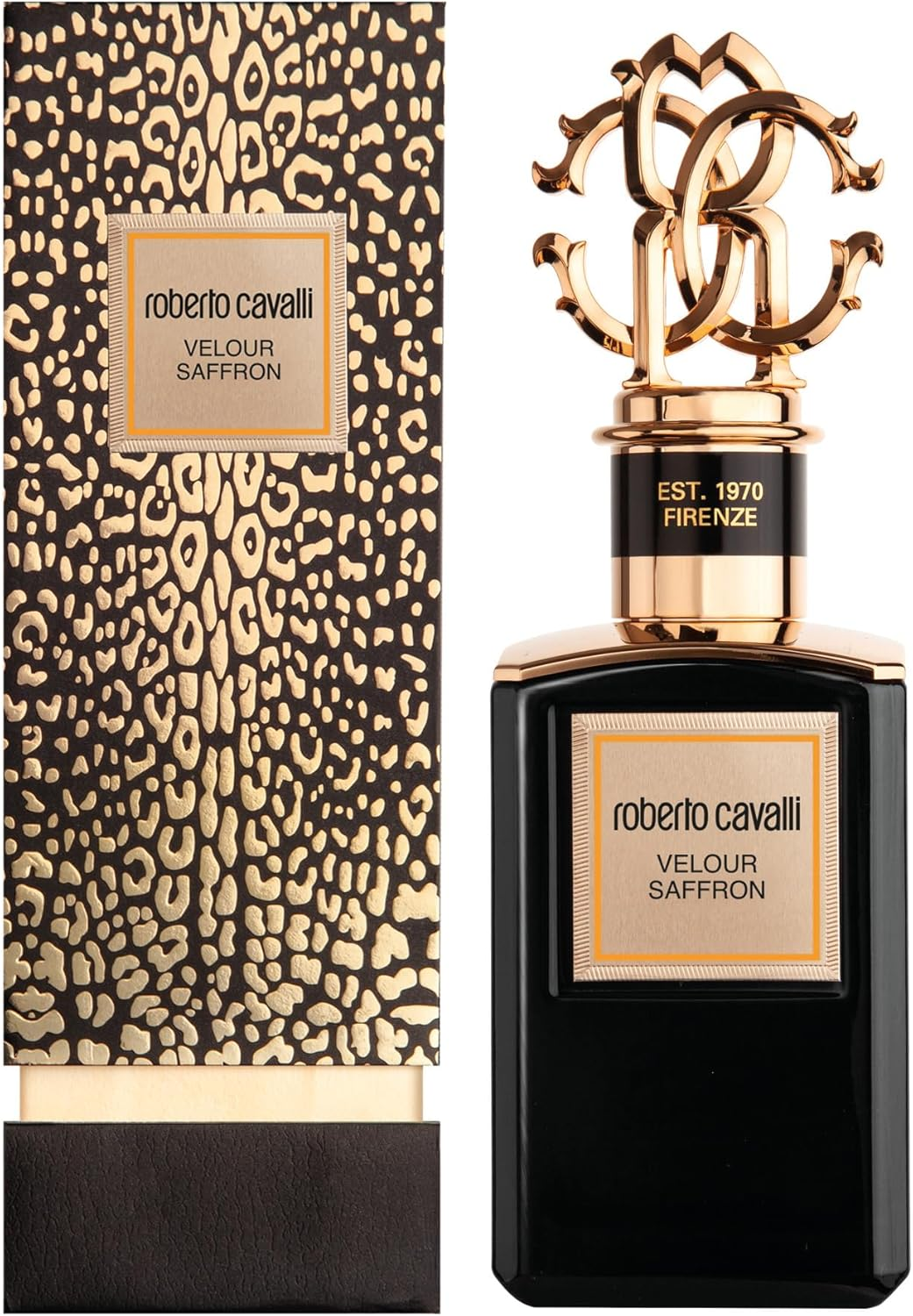 Gold Collection - Velour Saffron by Roberto Cavalli for Men - 3.4 Oz EDP Spray