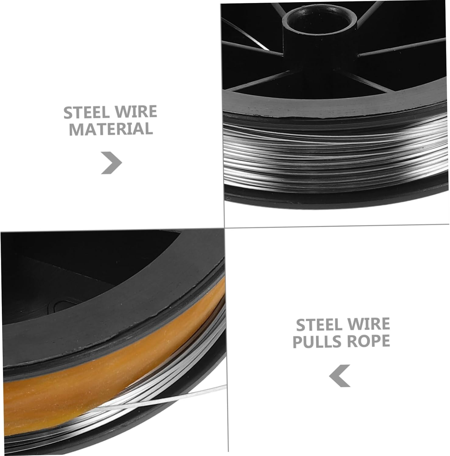 Generic Windshield Removal Tool Kit Steel Wire Rope Efficient Glass Disassembly and Stripping for Automotive Repairs for Versatile Use image number 2