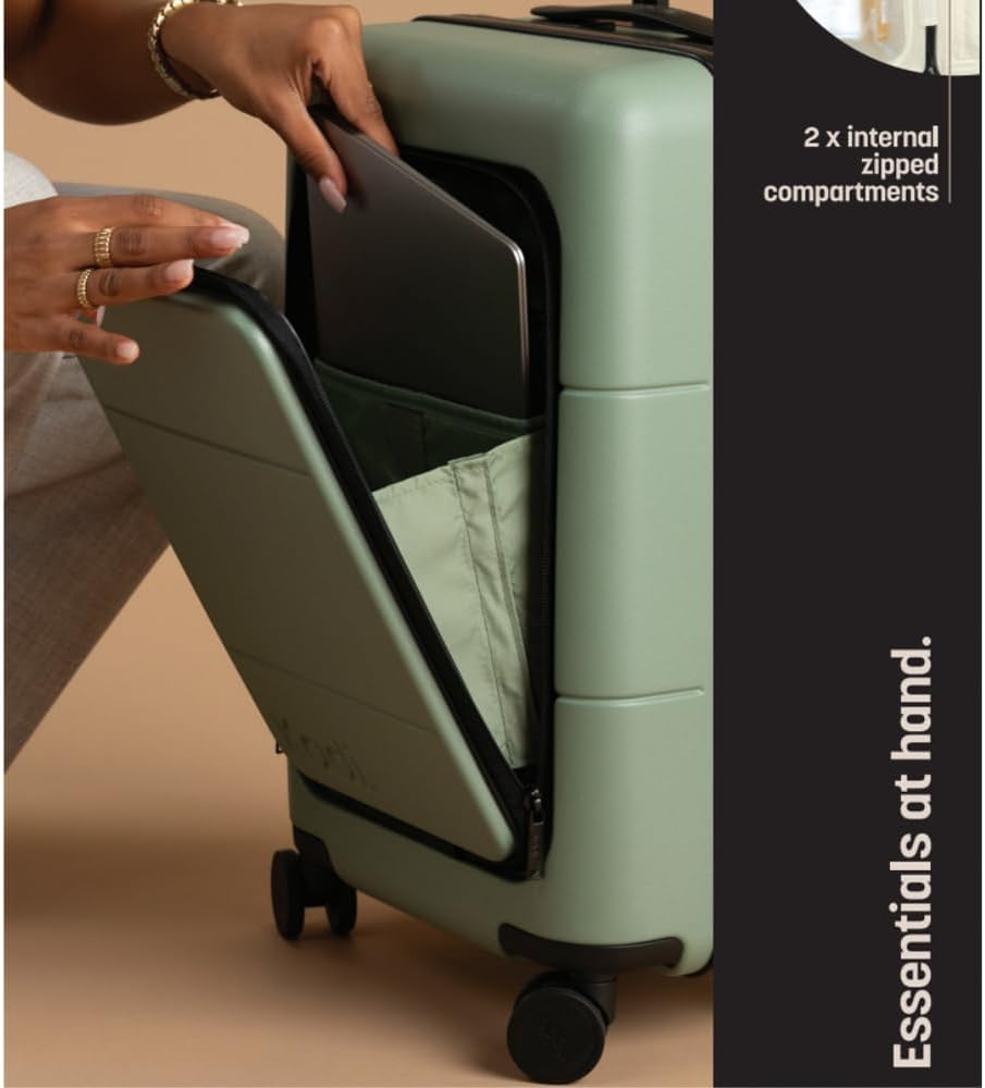 Kadi Luggage Business Carry-On Travel Trolley Suitcase 35.5X55.5Cm Pebble image number 2