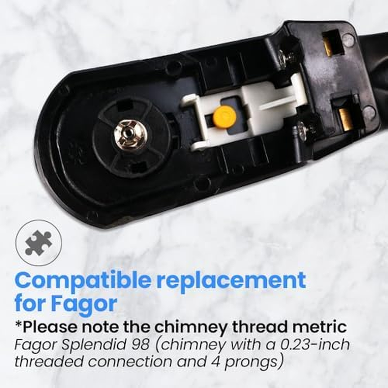 S-M Fagor Splendid 98 Complete Pot Handle Yellow - Green image number 6