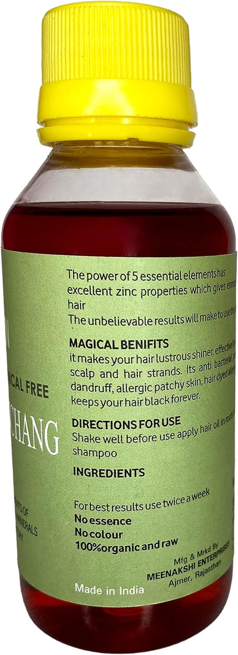 Prakrati Fusion Pomegranate Panchang Hair Oil | Pure,Organic & Chemical Free image number 3