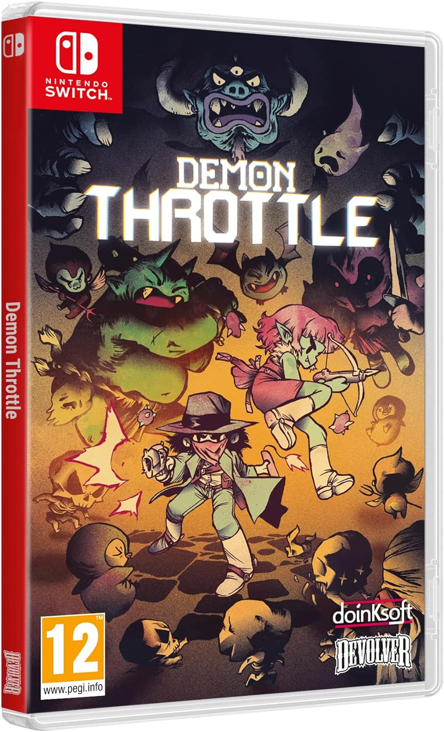 Devolver Digital Demon Throttle Nintendo Switch Game image number 3