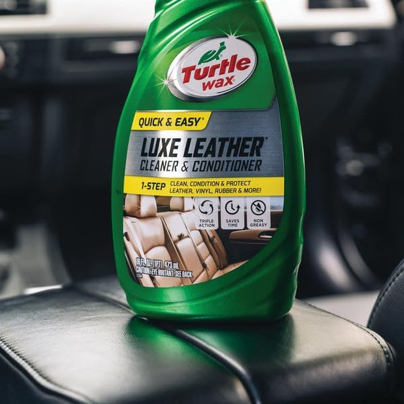 Turtle Wax Leather Clean and Conditioner, 473Ml image number 1