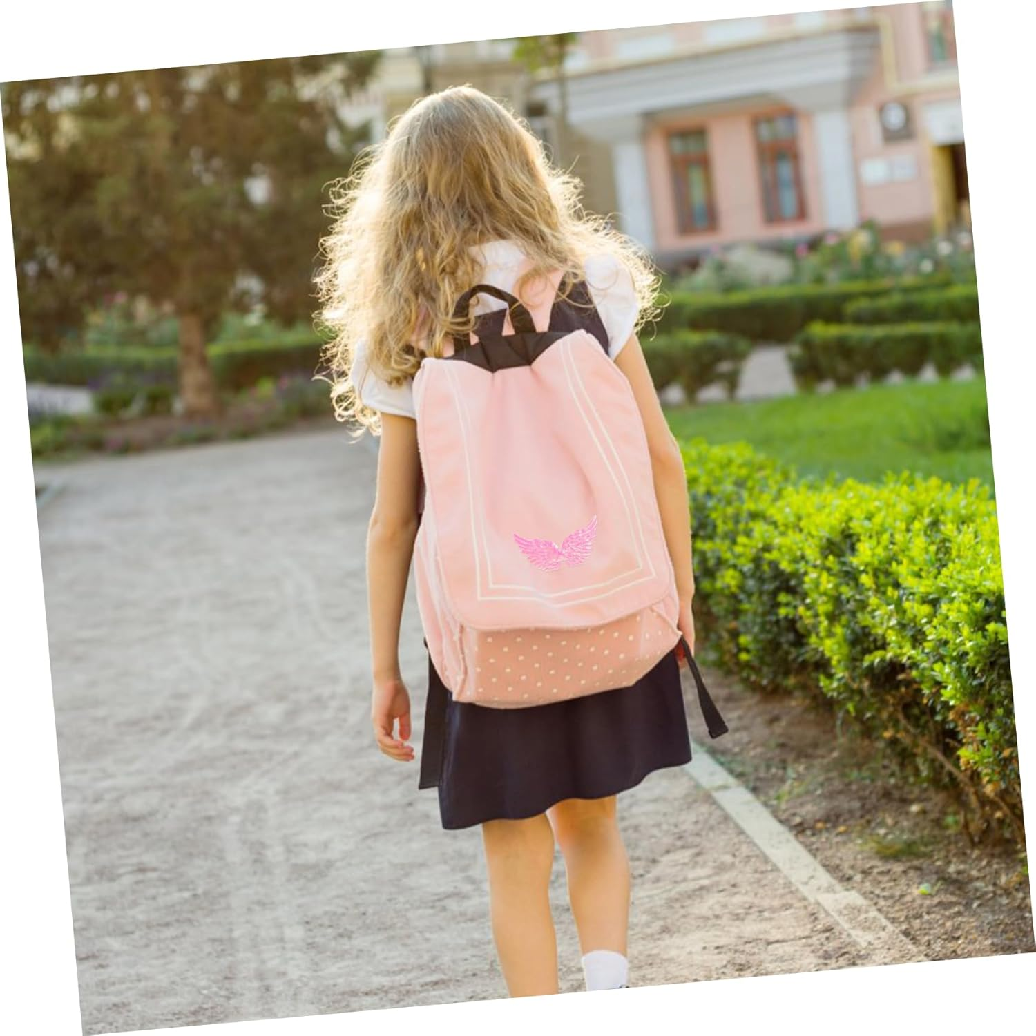 Gadpiparty 12PCS Angel Wing Embellishments Mini Wings for Ornaments Glitter Wings Patches for Clothes Applique Craft Small Applique Embroidery Wing Crafts Accessories Girl Cosplay image number 3