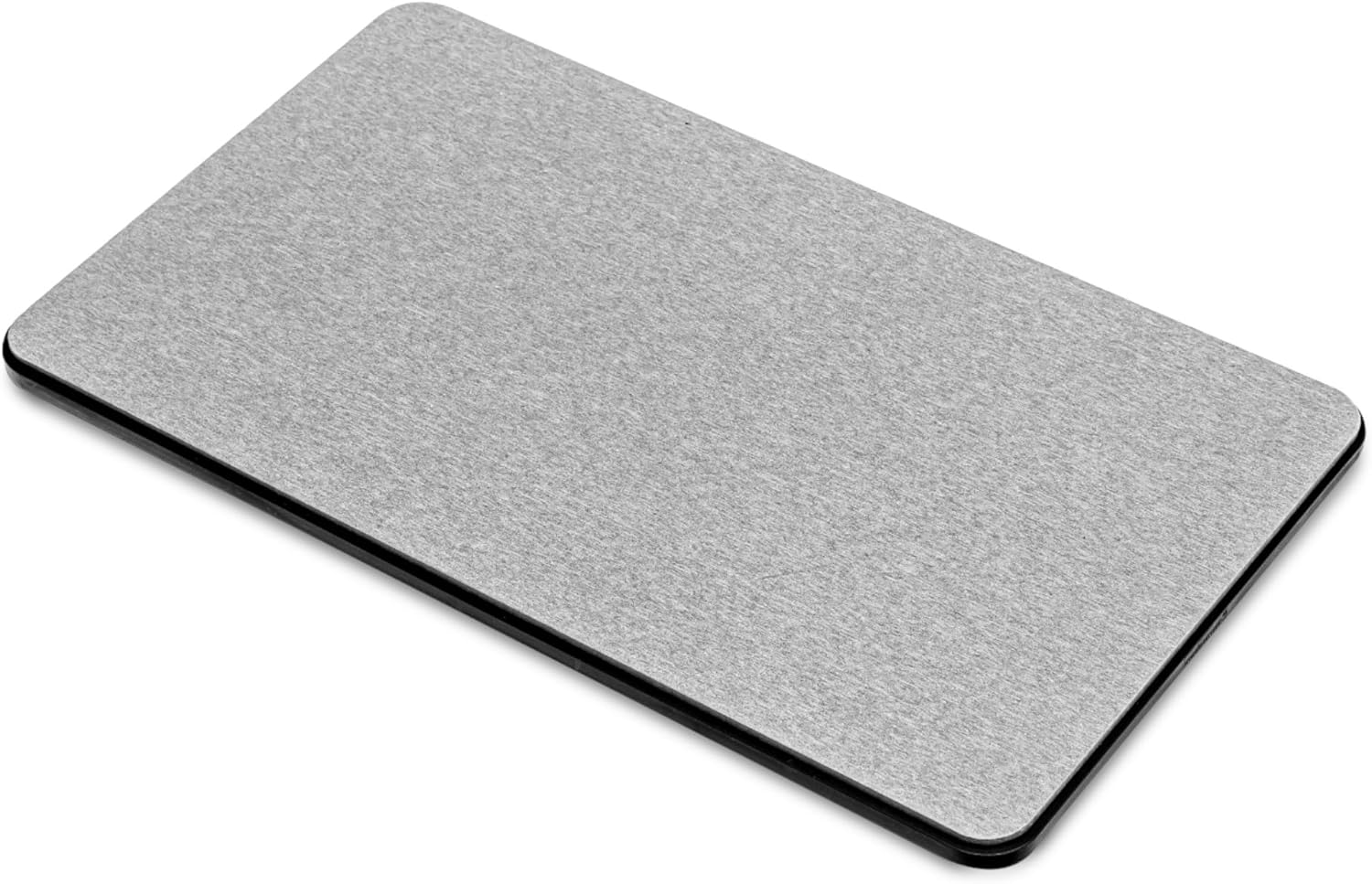 Madesmart Dish Mat, Drying Stone Collection, Accelerates Moisture Evaporation, Natural & Mineral Materials, Non-Slip Base, Carbon image number 6