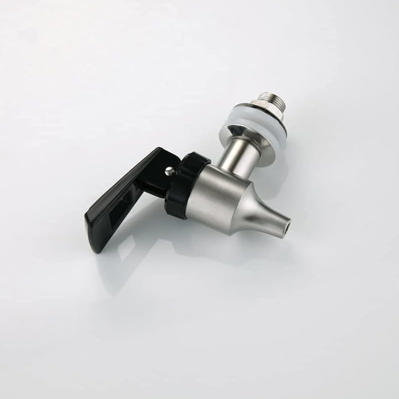 304 Stainless Steel Beverage Dispenser Spigot, Bar Spigot Faucet Tap for Water, Wine, and Drinks - Fits 16Mm Openings image number 4