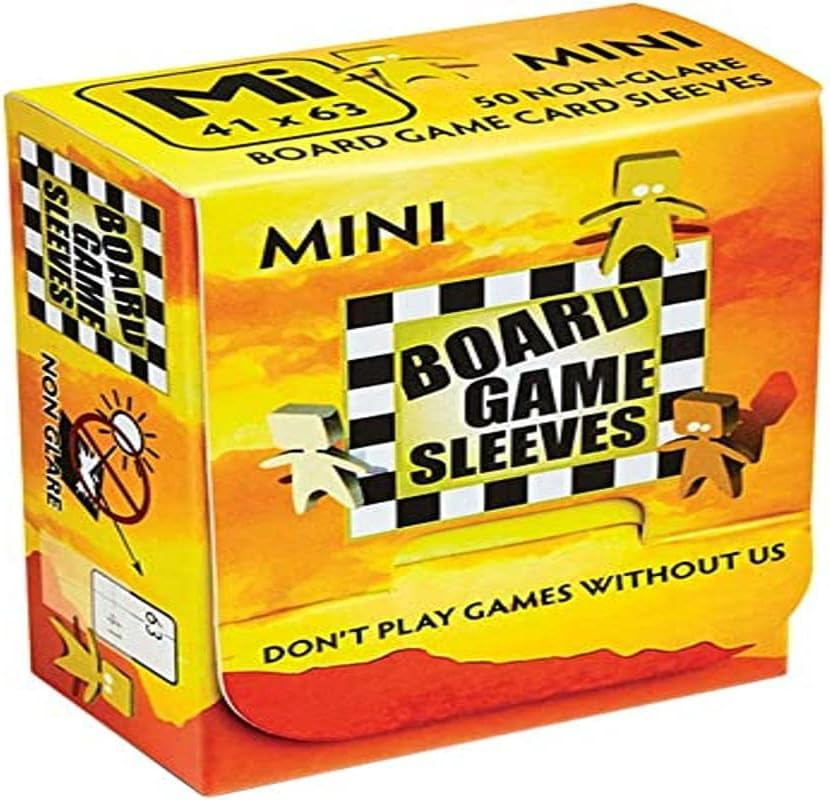 Arcane Tinman Board Game Sleeves: Square (Non-Glare) 69X69Mm, Clear AT-10429