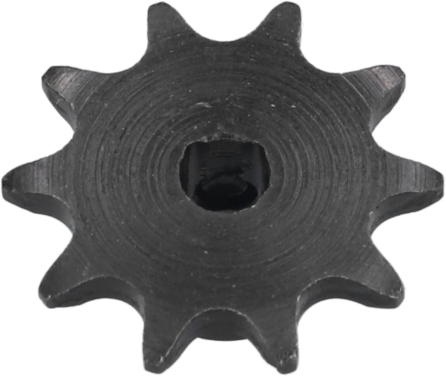 3Pcs Steel Sprocket Drive Gear, 8Mm Pitch 6Mm Hole Diameter D Hole 10 Teeth Steel Sprocket Set Kit image number 2