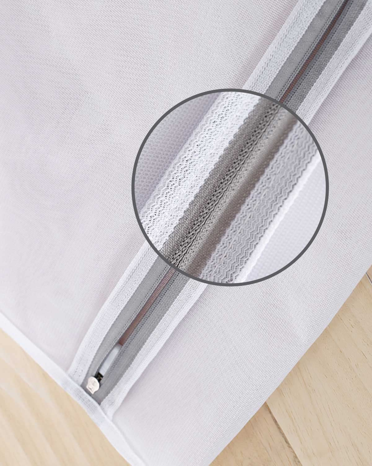 Lingerie Bags for Washing Delicates,Small Fine Mesh Laundry Bags,3Pcs(1 Large,1 Medium,1 Small) image number 3