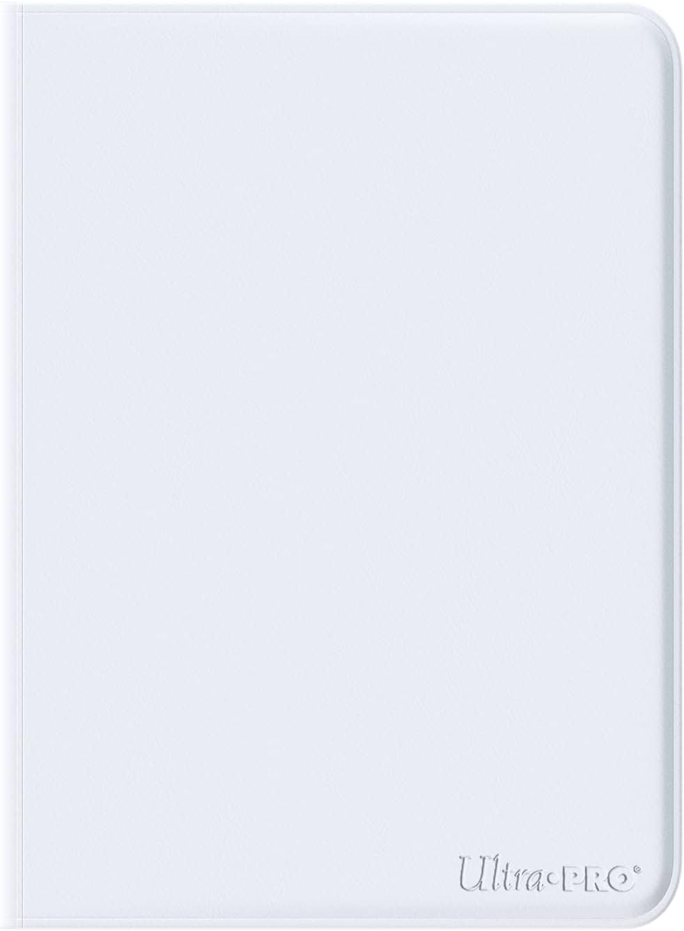 Ultra Pro Vivid 12-Pocket Zippered Pro-Binder, White