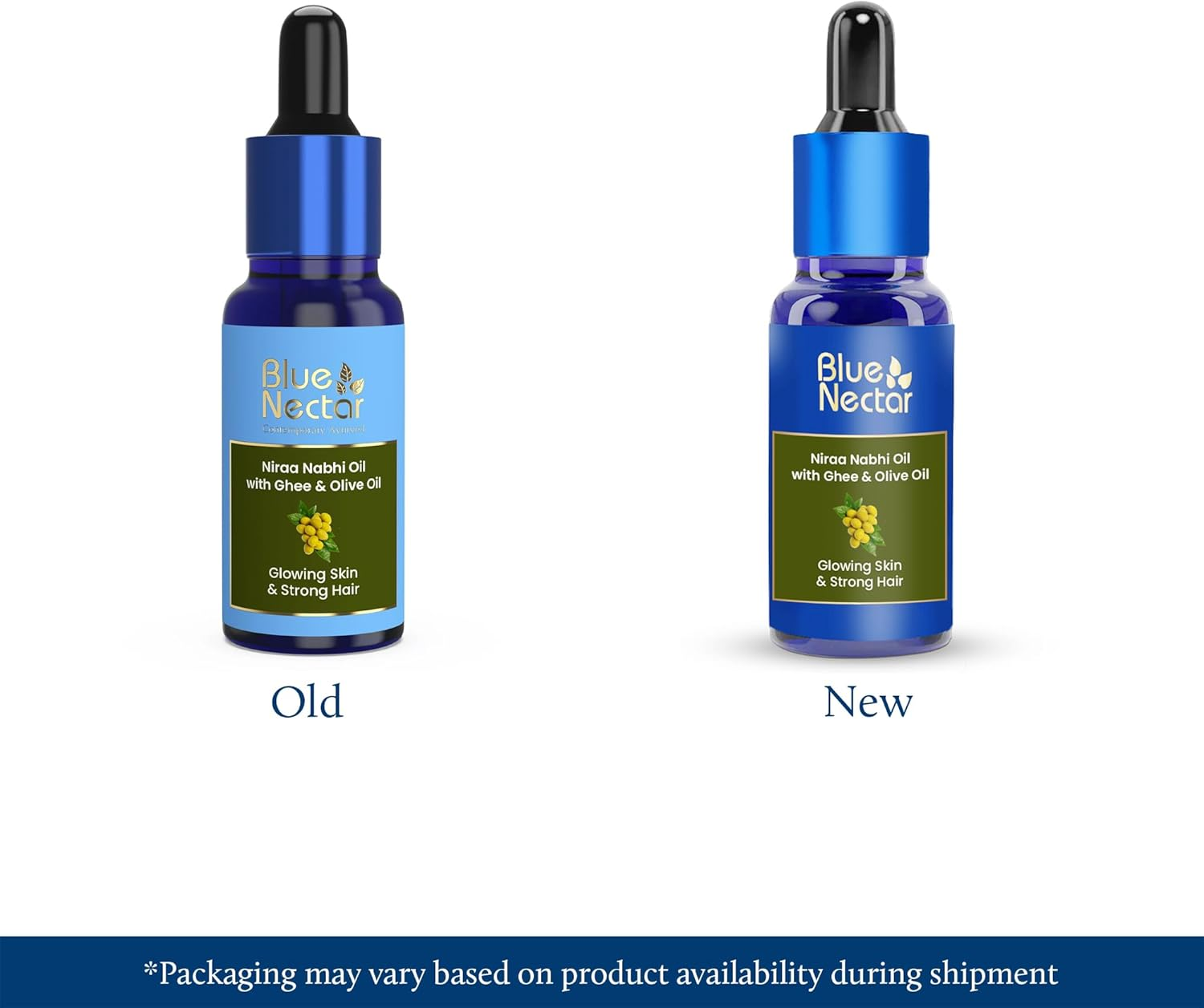 Blue Nectar Ayurveda Nabhi Oil with Ghee & Olive | Natural Belly Button Oil for Radiant Skin, Strong Hair & Deep Hydration (22 Herbs, 30Ml) image number 6