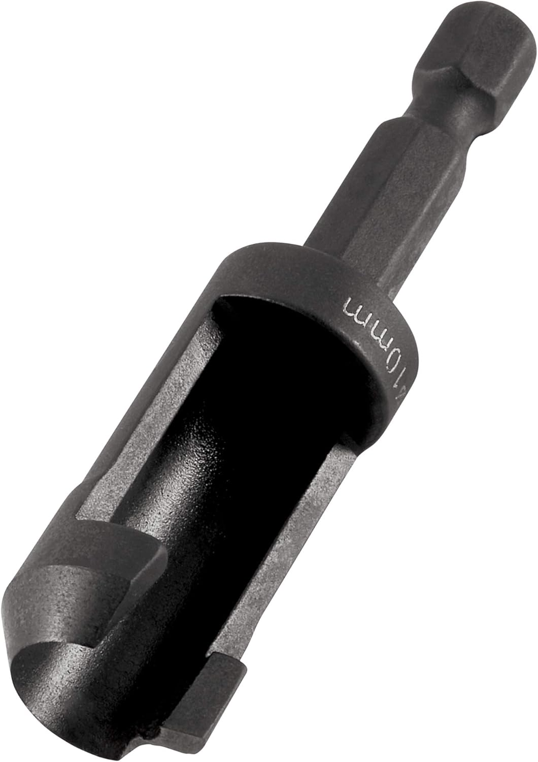 Trend Snappy 10Mm Tube Plug Cutter for Perfect Timber Plugs, Quick Release Drill System Compatible, SNAP/PC/10T, Silver image number 1