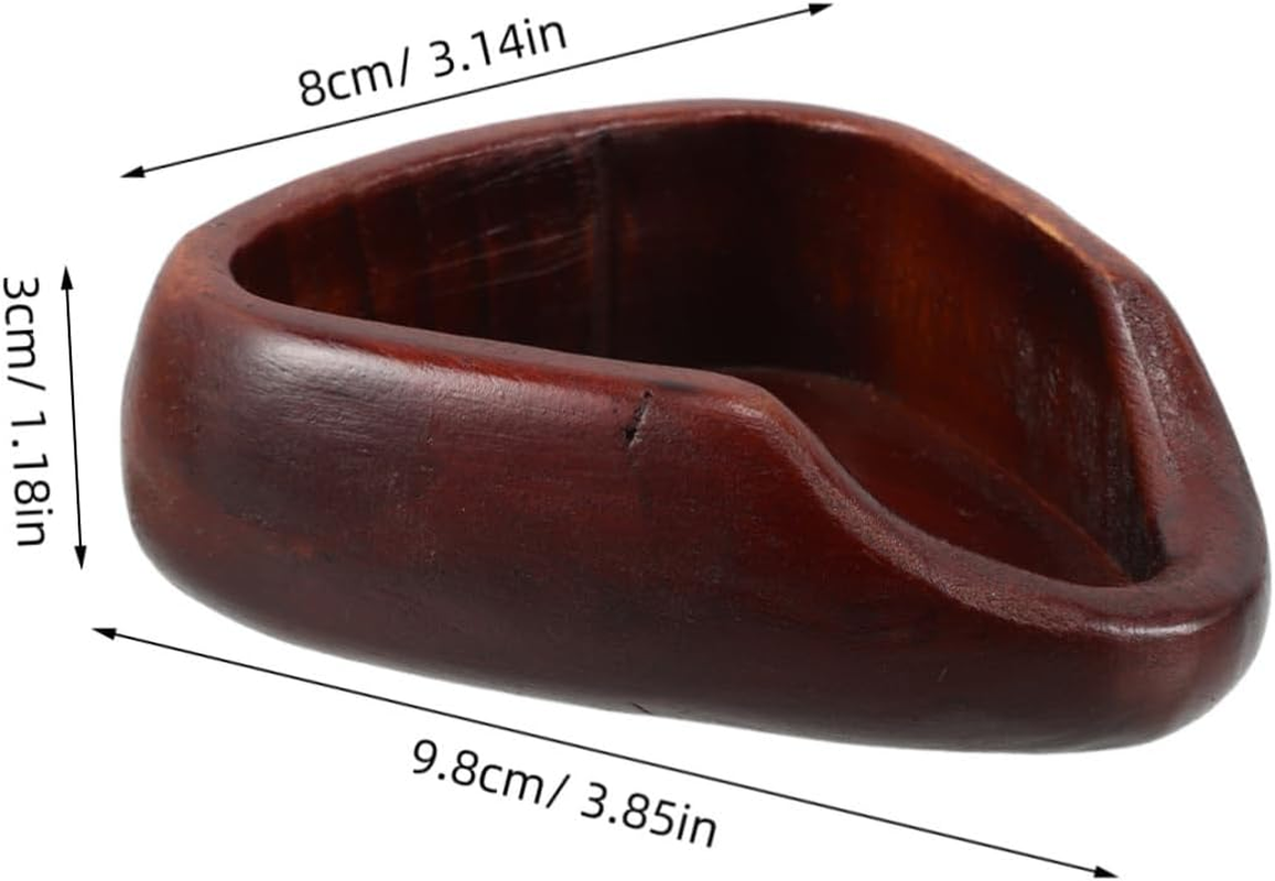 STOBAZA Elegant Coffee Bar Bean Tray Wooden Dosing Cup Accessory Espresso Bean Storage Plate for Home Office Use image number 1