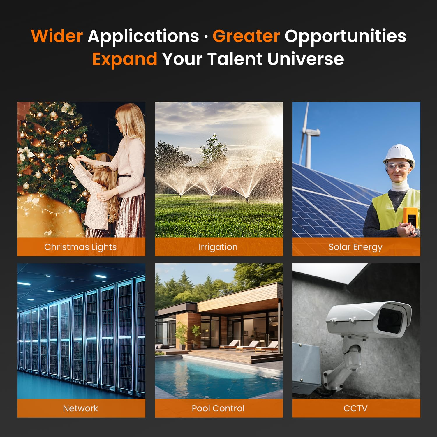 QILIPSU Junction Box with Mounting Plate Hinge Door Dustproof Box ABS Plastic DIY Electrical Project Case IP67 Waterproof Enclosure Grey 370X270X150Mm (14.6"X10.6"X5.9") image number 5