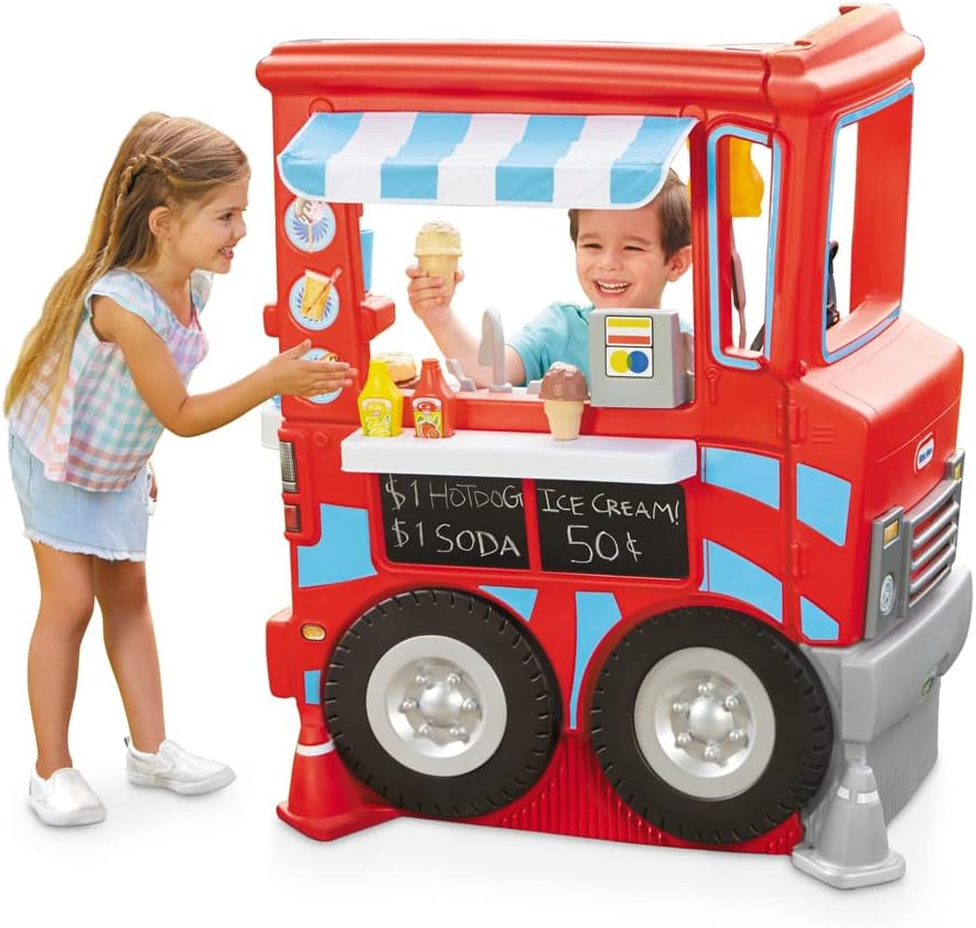 Little Tikes Cozy 2-In-1 Food Truck Playset image number 3