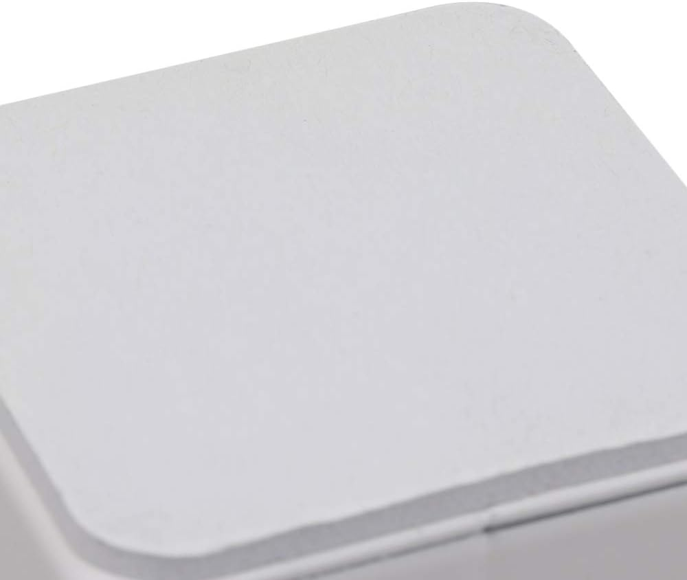 BQLZR 4Pcs 40X40X53Mm White Carbon Steel Furniture Legs Feet Sofa Riser Self Adhesive image number 1