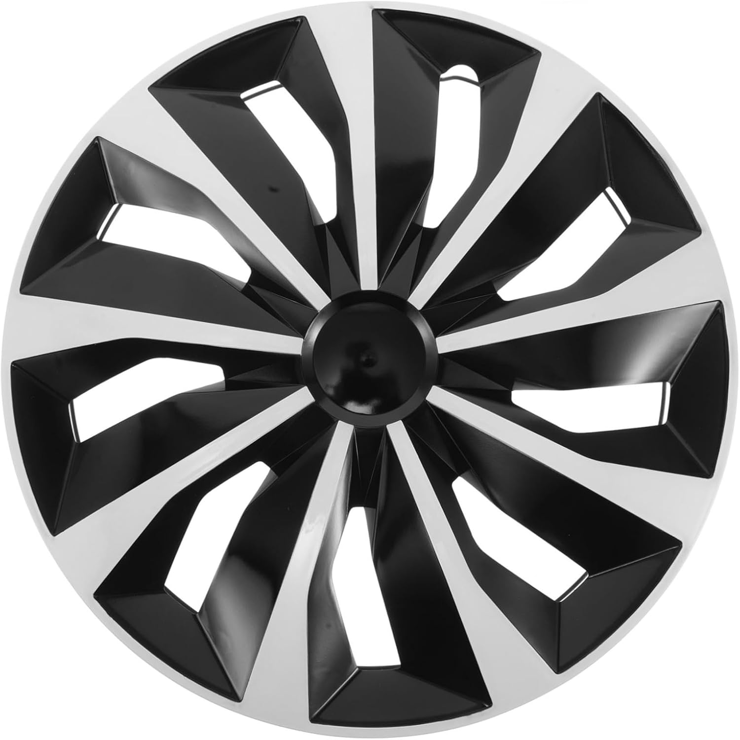 HAPINARY Universal 15-Inch Wheel Hubcap Rim Cover White Steel Auto Tire Center Caps Car Rim Protector Suitable for Passenger Vehicles Exterior Wheel Accessories image number 5